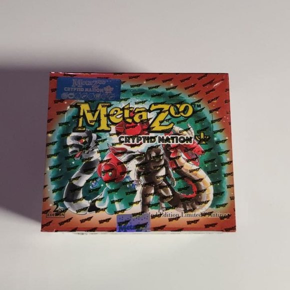 Metazoo Cryptid Nation 2nd Edition Booster Box Exclusive Blue Label /3000 - Picture 1 of 2